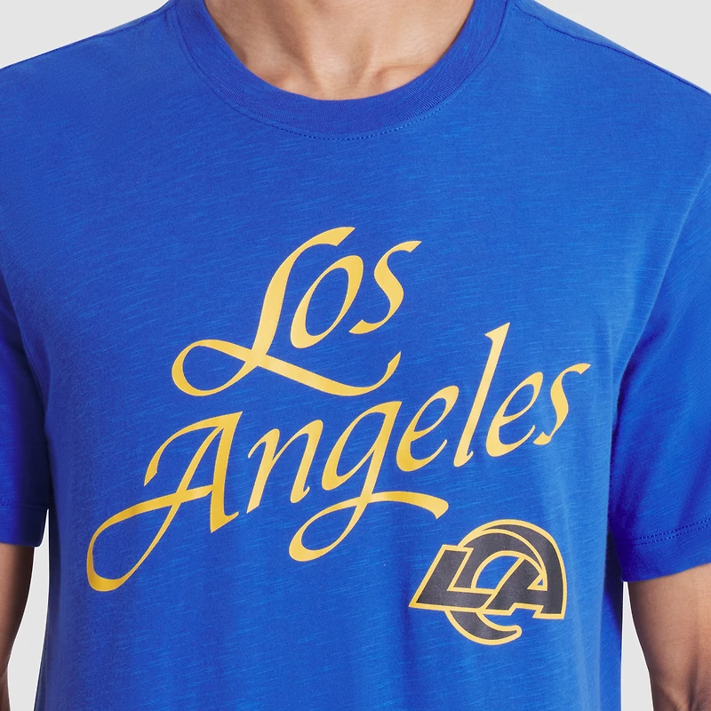 Men's Nike Royal Los Angeles Rams 2025 Rivalries Collection Slub Dri-FIT T-Shirt