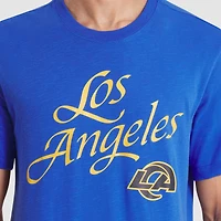 Men's Nike Royal Los Angeles Rams 2025 Rivalries Collection Slub Dri-FIT T-Shirt