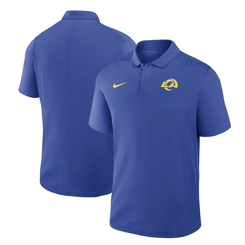 Polo Nike Royal Los Angeles Rams Dri-FIT Victory pour homme