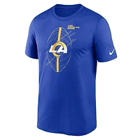 T-shirt de performance Nike Royal Los Angeles Rams Legend Icon pour homme