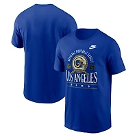 Men's Nike Royal Los Angeles Rams Rewind Essential T-Shirt
