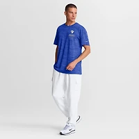 Men's Nike Royal Los Angeles Rams Sideline Double Covered Dri-FIT Velocity T-Shirt