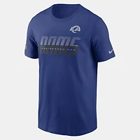 Men's Nike Royal Los Angeles Rams Sideline Dri-FIT T-Shirt