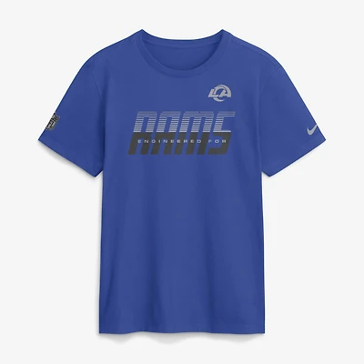 Men's Nike Royal Los Angeles Rams Sideline Dri-FIT T-Shirt