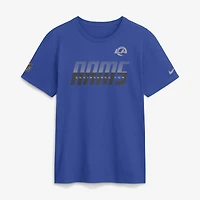 Men's Nike Royal Los Angeles Rams Sideline Dri-FIT T-Shirt