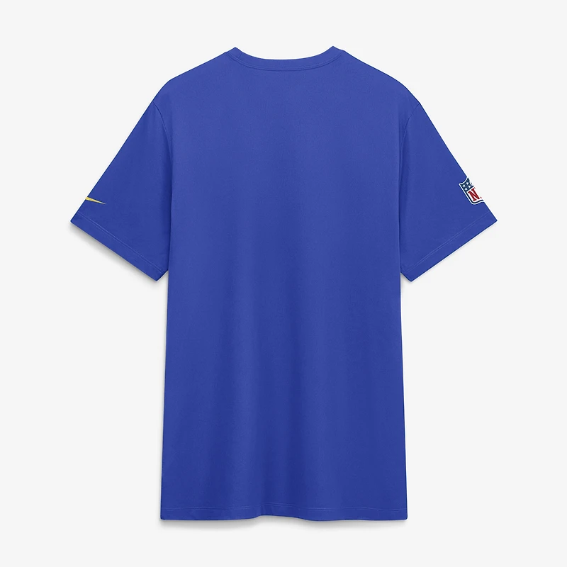 Men's Nike Royal Los Angeles Rams Sideline Legend Small Logo Dri-FIT T-Shirt