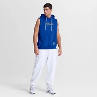 Men's Nike Royal Los Angeles Rams Sideline Standard Issue Dri-FIT Sleeveless Hoodie