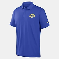 Polo Nike Dri-FIT Royal Los Angeles Rams Sideline Tour pour homme