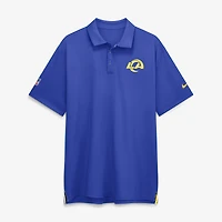 Polo Nike Dri-FIT Royal Los Angeles Rams Sideline Tour pour homme