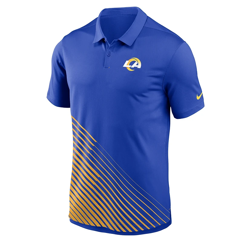 Polo Nike Royal Los Angeles Rams Vapor pour Homme