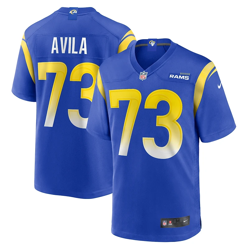 Nike Steve Avila Royal Los Angeles Rams Maillot de match à domicile pour homme