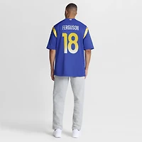 Men's Nike Terrance Ferguson  Royal Los Angeles Rams Team Game Jersey