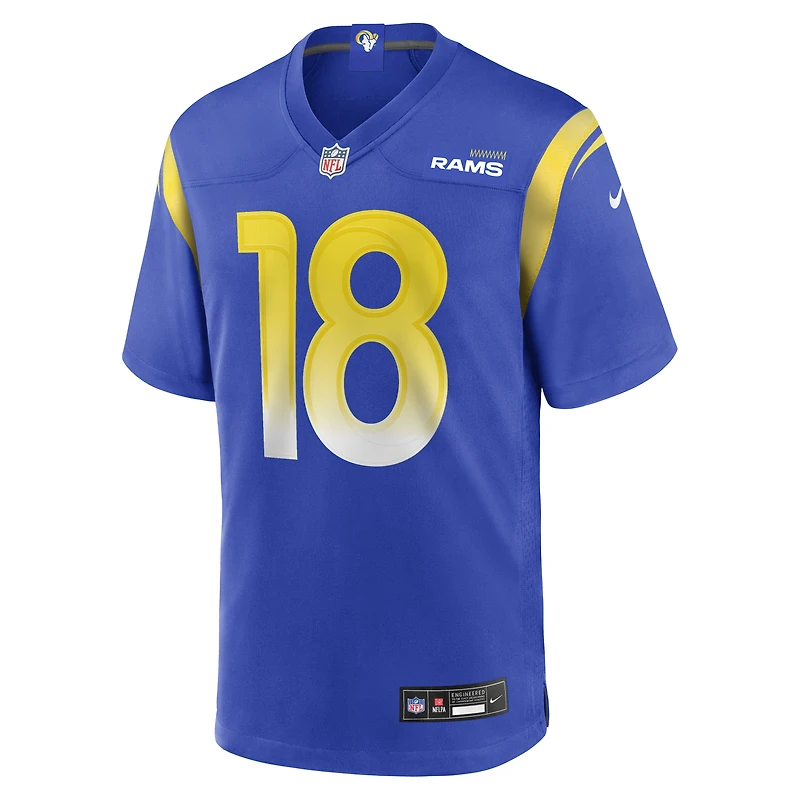 Men's Nike Terrance Ferguson  Royal Los Angeles Rams Team Game Jersey