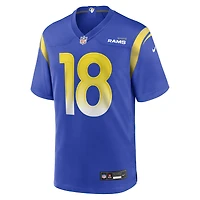 Men's Nike Terrance Ferguson  Royal Los Angeles Rams Team Game Jersey
