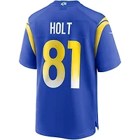 Men's Nike Torry Holt Royal Los Angeles Rams Game Retired Player Jersey