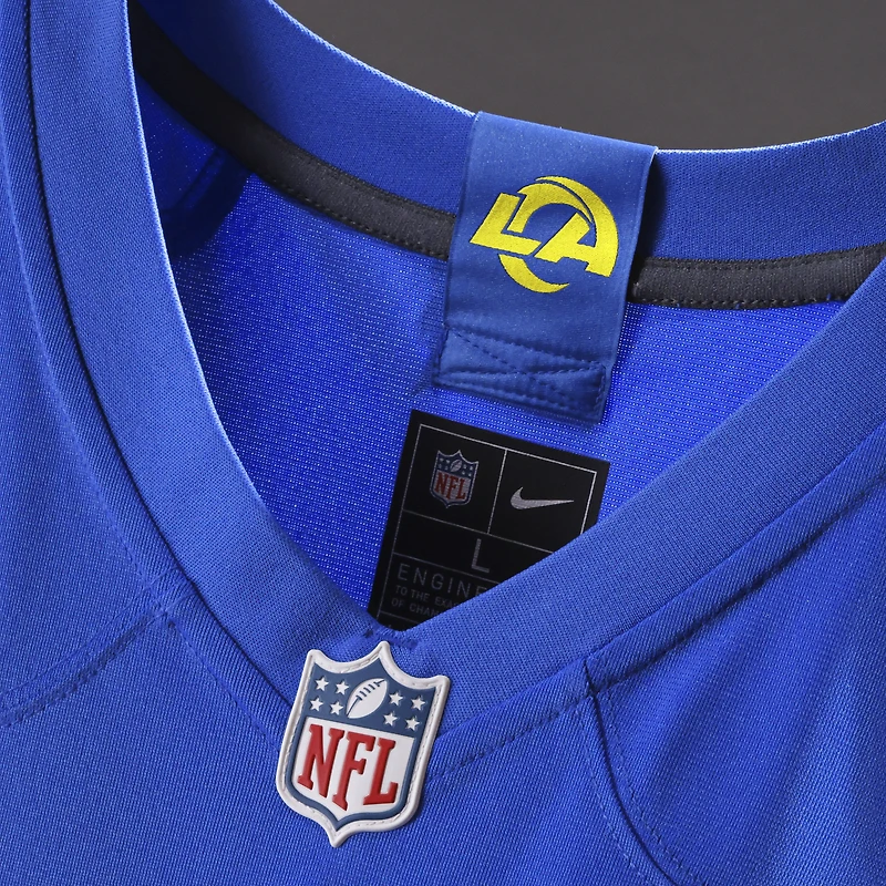 Men's Nike Ty Simpson Royal Los Angeles Rams 2026 NFL Draft First Round Pick No. 13 Team Game Jersey
