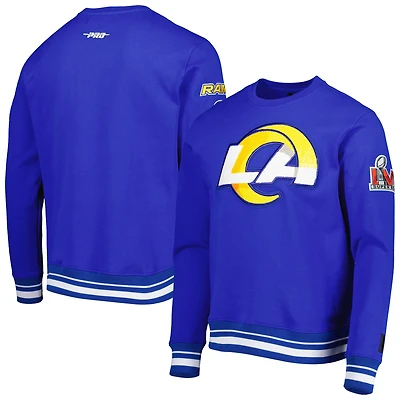 Sweat-shirt Pro Standard Royal Los Angeles Rams Mash Up pour hommes