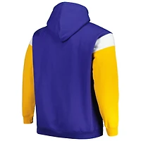 Sweat à capuche Profile Royal Los Angeles Rams Big & Tall Trench Battle pour hommes