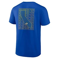 T-shirt pour homme Profile Royal Los Angeles Rams Big & Tall