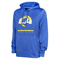 Sweat à capuche Speed ​​Drill Streak des Royal Los Angeles Rams pour hommes