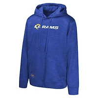 Sweat à capuche en polaire Royal Los Angeles Rams Streak pour homme