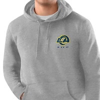 Sweat à capuche Starter Ash Los Angeles Rams 1937 pour homme