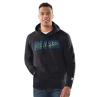 Sweat à capuche Starter noir pour homme, modèle recrue des Rams de Los Angeles