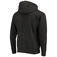 Veste à capuche entièrement zippée Los Angeles Rams Throwback Perfect Season Starter Charcoal pour homme