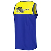 Débardeur Starter Royal/Or Los Angeles Rams Logo Touchdown pour homme