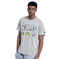 Men's Starter  Royal/Gray Los Angeles Rams Two-Pack Logo T-Shirt Set