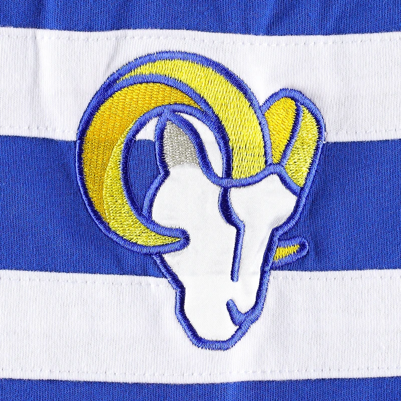 T-shirt à manches longues Starter Royal/Blanc des Rams de Los Angeles pour homme