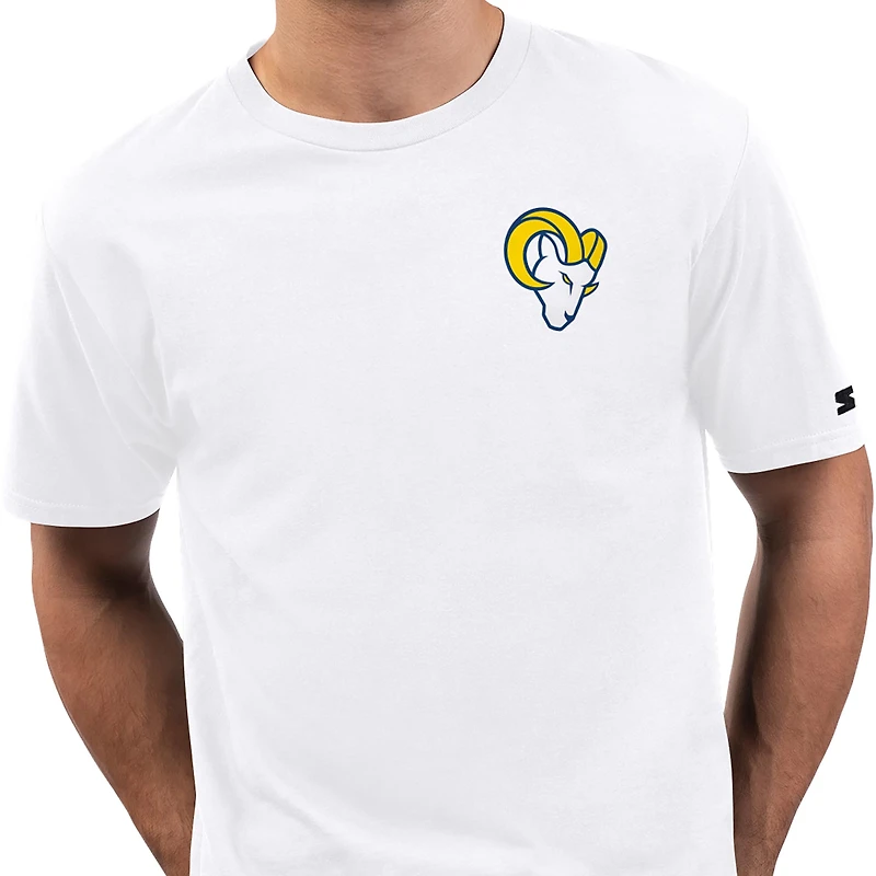Men's Starter Royal Los Angeles Rams 1801 Prime Time T-Shirt