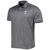 Polo Los Angeles Rams Delray Frond IslandZone Tommy Bahama charbon de bois pour homme