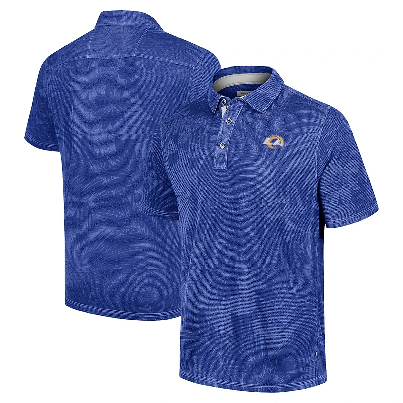 Men's Tommy Bahama Royal Los Angeles Rams Sport Santiago Paradise Polo