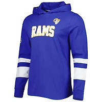 Men's Tommy Hilfiger Royal/White Los Angeles Rams Alex Long Sleeve Hoodie T-Shirt