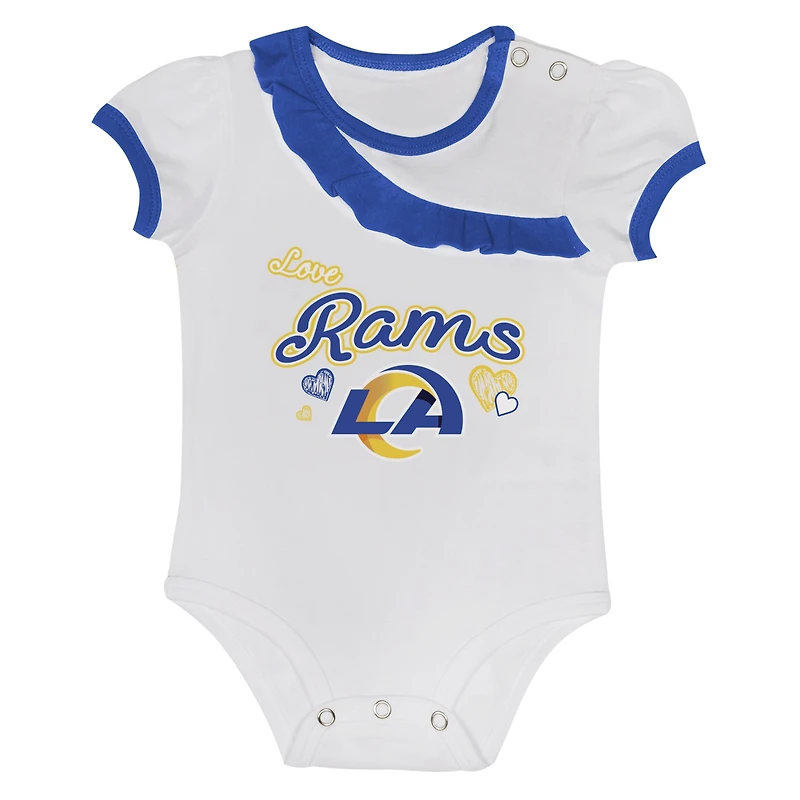 Ensemble body et jupe Love My Team pour nouveau-né bébé Los Angeles Rams