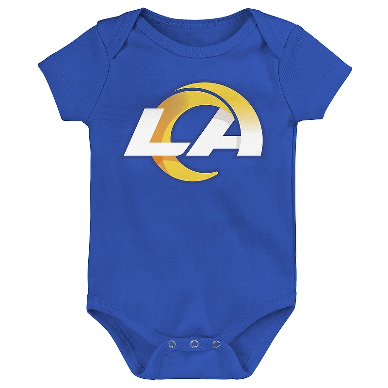 Ensemble 3 pièces pour nouveau-né Outerstuff Los Angeles Rams Little Tike