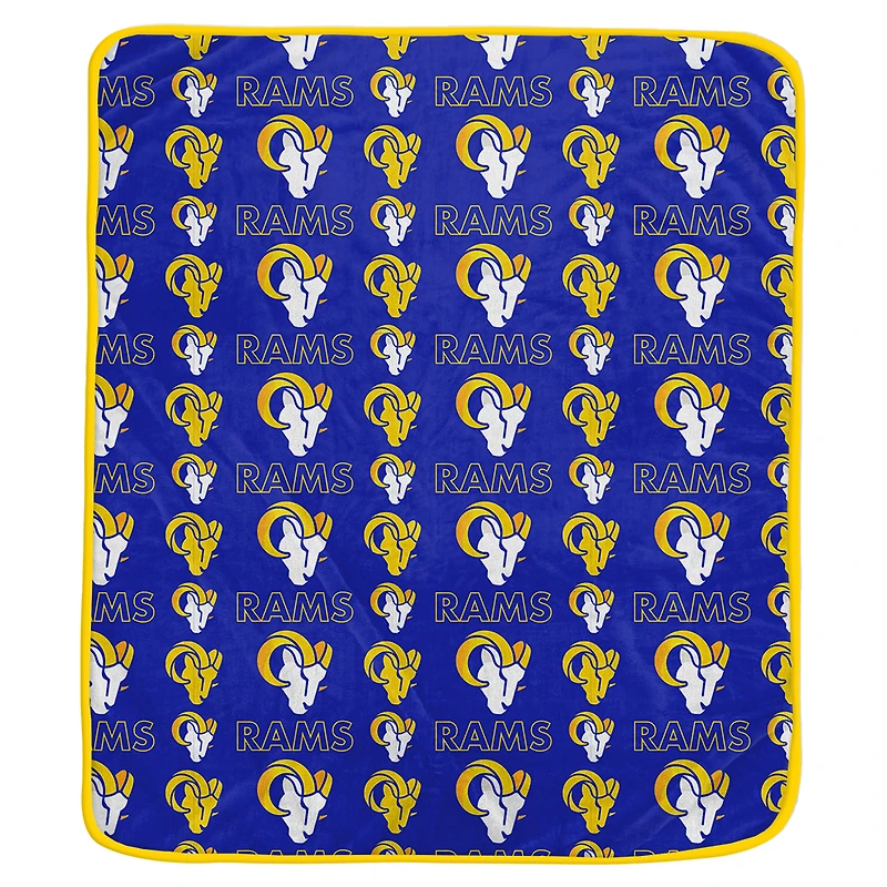 Ensemble de couvertures Pegasus Los Angeles Rams 60" x 70" Home & Away deux pièces