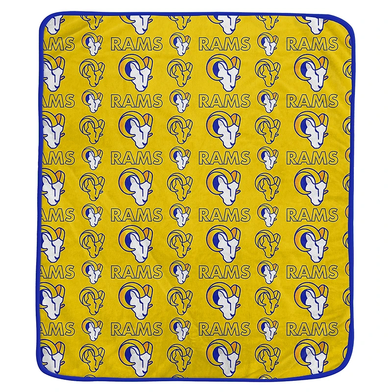 Ensemble de couvertures Pegasus Los Angeles Rams 60" x 70" Home & Away deux pièces