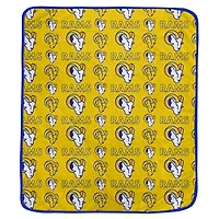 Ensemble de couvertures Pegasus Los Angeles Rams 60" x 70" Home & Away deux pièces