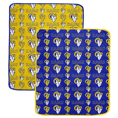 Ensemble de couvertures Pegasus Los Angeles Rams 60" x 70" Home & Away deux pièces