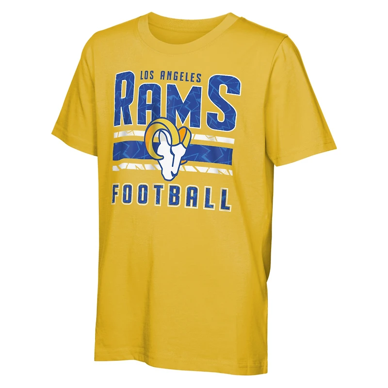 Ensemble de t-shirts the Mix pour enfants d'âge préscolaire Los Angeles Rams