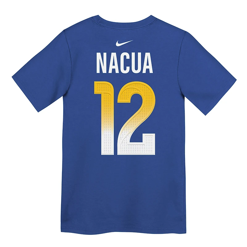 Preschool Nike Puka Nacua Royal Los Angeles Rams Player Name & Number T-Shirt