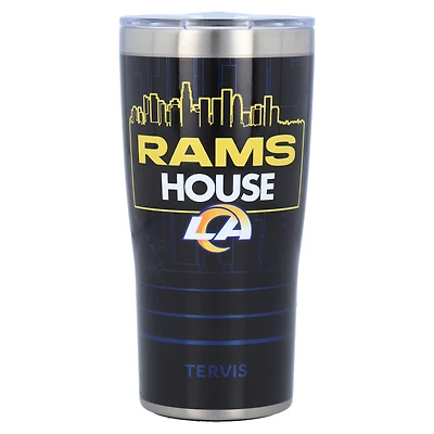 Tervis Los Angeles Rams 20oz. Gobelet en acier inoxydable avec couvercle coulissant Rams House