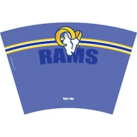 Gobelet classique Tervis Los Angeles Rams de 24 oz avec couvercle à paille Go the Distance