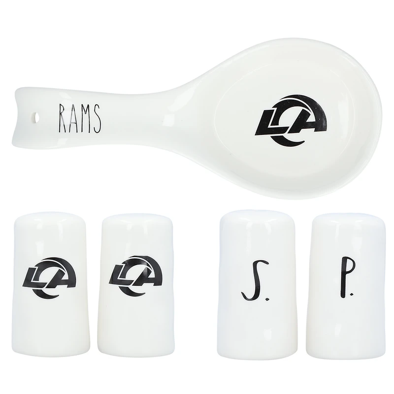 The Memory Company Los Angeles Rams Coffret cadeau de cuisine artisanale 3 pièces