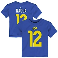 Toddler Nike Puka Nacua Royal Los Angeles Rams Name & Number T-Shirt