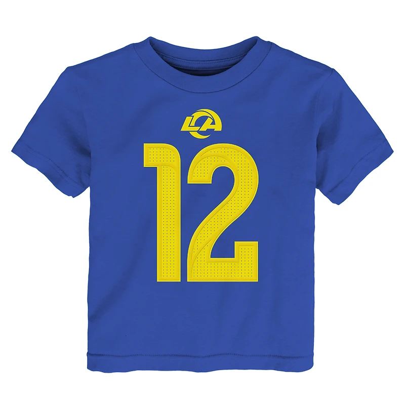 Toddler Nike Puka Nacua Royal Los Angeles Rams Name & Number T-Shirt