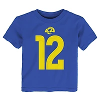 Toddler Nike Puka Nacua Royal Los Angeles Rams Name & Number T-Shirt