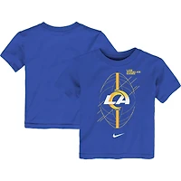 T-shirt Nike Royal Los Angeles Rams Icon pour tout-petit